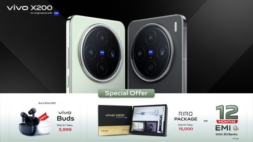 ভিভো এক্স২০০ কেনায় থাকছে ইএমআই সুবিধা