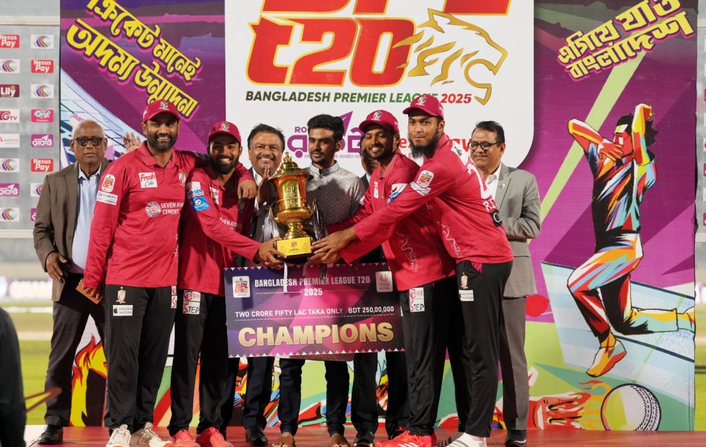 চট্টগ্রামকে হারিয়ে বিপিএলে চ্যাম্পিয়ন বরিশাল