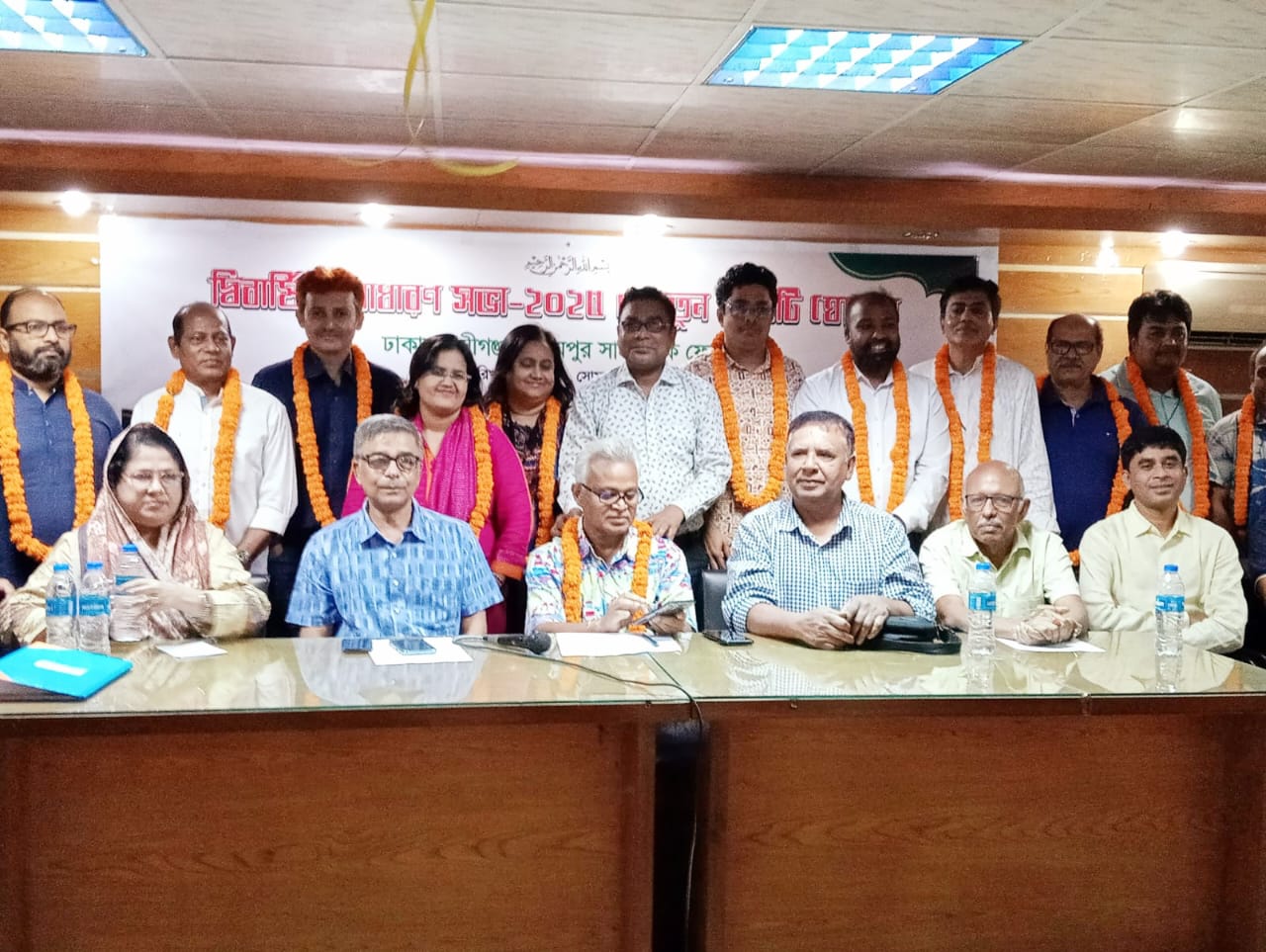 ঢাকাস্থ মুন্সীগঞ্জ-বিক্রমপুর সাংবাদিক ফোরামের সভাপতি সাহাদাৎ রানা ও সাধারণ সম্পাদক সৈকত সাদিক
