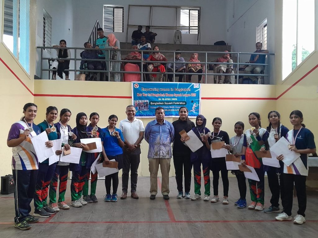 বাংলা নববর্ষ ৩য় বাংলাদেশ মহিলা স্কোয়াশ লীগ ২০২৫
