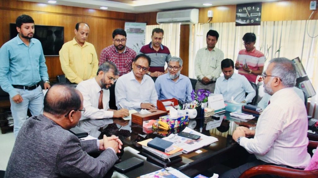 ইবিতে বৈদ্যুতিক উপকেন্দ্র স্থাপনে পল্লীবিদ্যুৎ সমিতির সাথে চুক্তি সম্পন্ন 263a2c05-833f-46b6-9e4f-b9fcfd6387fe