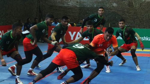 সার্ভিসেস কাবাডি লিগের-২০২৫ (জুনিয়র) সেমিফাইনালে সেনাবাহিনী ও নৌবাহিনী
