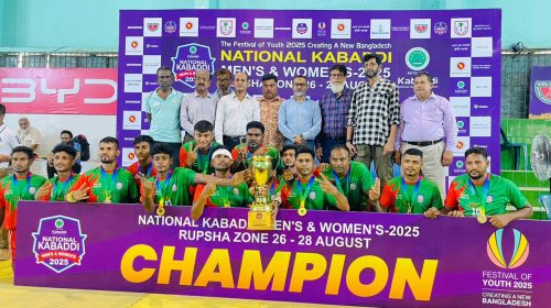 জাতীয় কাবাডি চ্যাম্পিয়নশিপ, রূপসা জোনে পুরুষ বিভাগে খুলনা ও নারী বিভাগে ঝিনাইদহ চ্যাম্পিয়ন