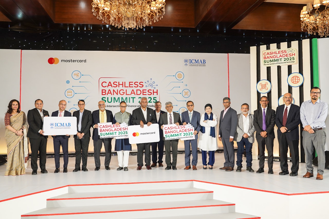 মাস্টারকার্ড ও আইসিএমএবি এর যৌথ আয়োজনে ঢাকায় ‘ক্যাশলেস বাংলাদেশ সামিট ২০২৫