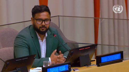 জাতিসংঘে শাহ রাফায়াত: বাংলাদেশের জুলাই আন্দোলন বিশ্বের নতুন অনুপ্রেরণা