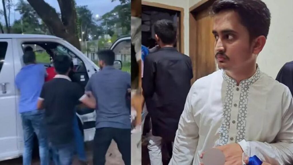 পুলিশের উপস্থিতিতে সারজিস-নাসীরুদ্দীন পাটওয়ারীর গাড়িবহরে হামলা পুলিশের উপস্থিতিতে সারজিস-নাসীরুদ্দীন পাটওয়ারীর গাড়িবহরে হামলা