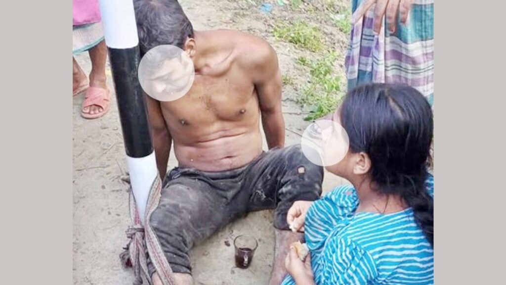 খুঁটিতে বাঁধা বাবাকে চা-রুটি খাওয়ানো সেই শিশুর পড়াশোনার দায়িত্ব নিল প্রশাসন ChaRuti-3b0a8d.og-image-bb24d2