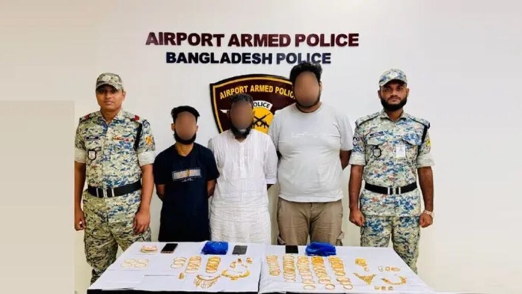 বিমানবন্দরে পুলিশের চোখ ফাঁকি দিতে গিয়ে ধরা, মিললো কোটি টাকার সোনা gold-mtxats91iwwcynd-20260912004237