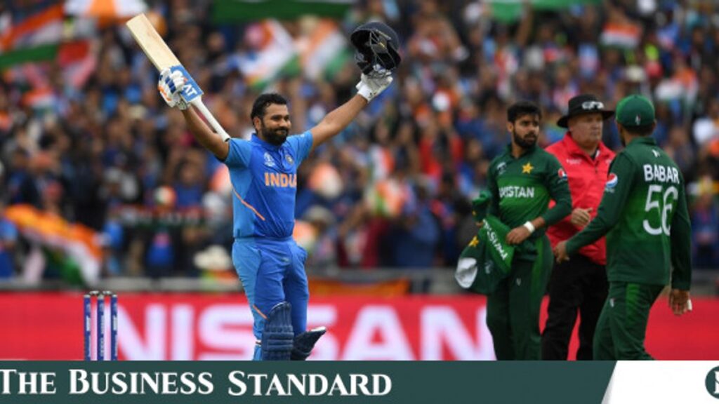 Rohit ton guides India to seventh straight WC win over Pakistan rohit_sharma