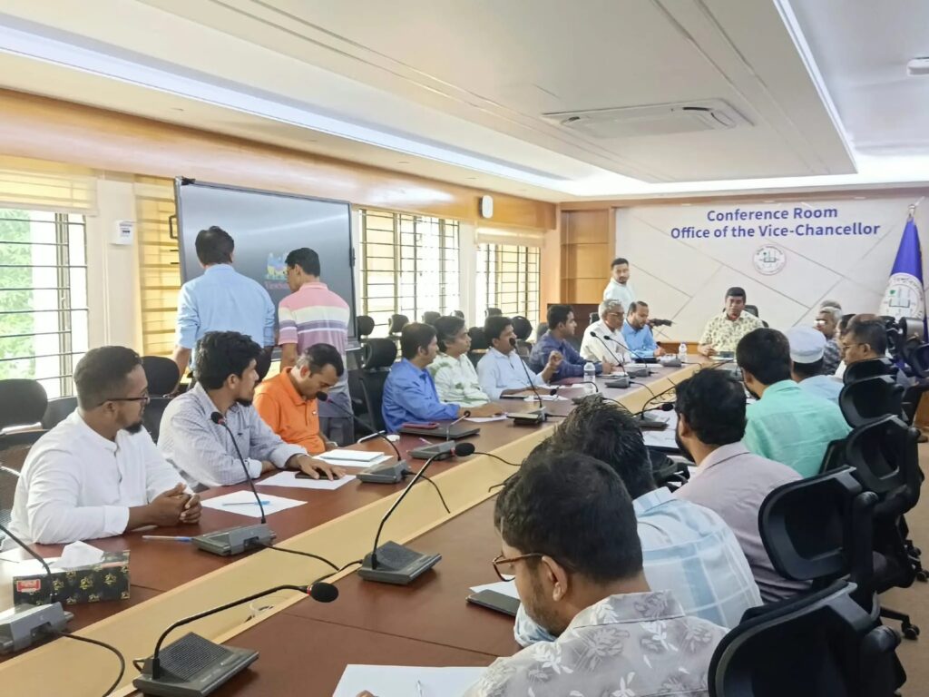 কুবির র্যাঙ্কিং বিষয়ক কর্মশালায় রিসোর্স পারসন নোবিপ্রবির ড. ফাহাদ হুসাইন কুবির র্যাঙ্কিং বিষয়ক কর্মশালায় রিসোর্স পারসন নোবিপ্রবির ড. ফাহাদ হুসাইন