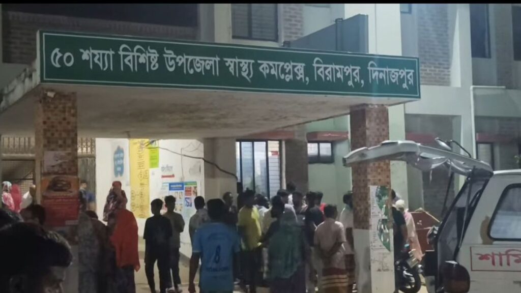 বিরামপুরে বড় ভাইয়ের লাঠির আঘাতে প্রাণ গেল ছোট ভাইয়ের dinajpur_jBzrX0f