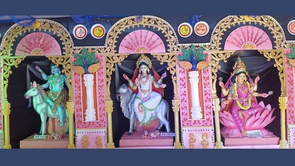 শ্রীমঙ্গলে ৯ দিনে দুর্গার ৯ রূপের পূজা sreemangal-puja-121026-01